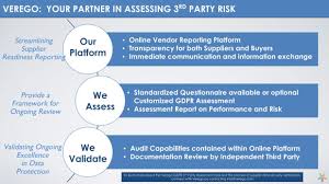 Verego Vendor Reporting System