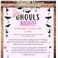 Ghouls Night! event image