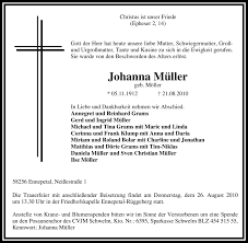 Johanna möller (41) arbeitete in einer unterkunft für sogenannte „minderjährige flüchtlinge. Traueranzeigen Von Johanna Muller Waz Trauer De
