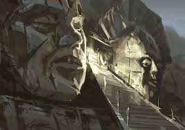 Concept Art And Style Board From Worker Studio Animation In Colorado Temple Poster Concept Art Aztec Temple