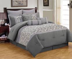 Get 5% in rewards with club o! 9 Piece Queen Aisha Gray Comforter Set Grey Comforter Sets Comforter Sets Grey Comforter