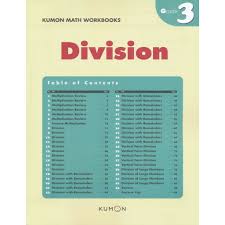 These worksheets are pdf files. Kumon Math Workbook Division Grade 3 Babyonline