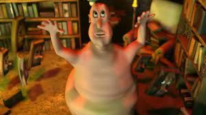 The globglogabgalab is a scene from strawinsky and the mysterious house, the scene showcases the globglogabgalab singing, it was turned into a meme because of the made up words used and how it sounded like a mumble rapper we see the globglogabgalab in a basement library, the books around him start jumping globglogabgalab:i'm the globglogabgalab, i love books globglogabgalab:and this basement. I M The Globglogabgalab I Love Books And This Basement Is A True Treasure Trove Increasinglyverbose