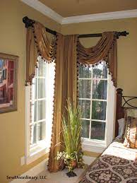 The Most Effective Solutions To Your Bay Window Curtains Corner Window Treatments Curtains Living Room Luxury Curtains