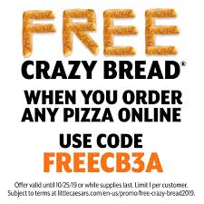 Little Caesars Who Wants Free Crazy Bread Facebook