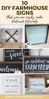 Diy Farmhouse Signs That Are Easy To Make Diyfarmhousehomedecor Diyfarmhousesign Diyhomedecor Farmhouses Farmhouse Diy Handmade Home Decor Farmhouse Signs