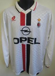 Nice 90s Ac Milan Shirt By Lotto Retro Football Shirts Vintage Football Shirts Football Shirts