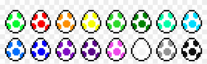 Super mario advance 2 is a remake of super mario world made for the game boy advance and developed by nintendo entertainment analysis and development. Yoshi Egg Colors Emoticon Hd Png Download 1331x351 5710187 Pngfind