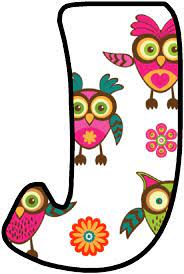 Alphabet letter o for owl for teaching kids. J Alphabet Letters Design Alphabet Design Hand Painted Fabric