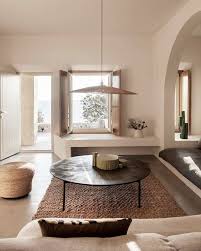 Love The Natural Materials Minimalist Dining Room Interior Home Decor