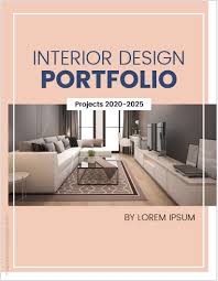 They sketch room layouts, calculate costs and establish interior designers also make a number of decisions about space, color schemes, furniture styles while most states allow interior designers to work in residential spaces without a license. Interior Design Portfolio Cover Pages Ms Word Cover Page Templates