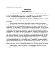 Sometimes, it happens that students don't want to write a reflective paper, because they have to tell about negative each reflection paper sample you will find in our collection will teach you how to correctly format and write your paper. Hiv Reaction Paper Marie Antonette O Octavio Bsa2 1 Reaction Paper Hiv Si Heidi Ivy At Si V Human Immunodeficiency Virus Most Commonly Known As Hiv Course Hero
