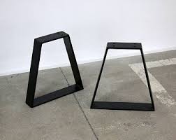 Bankbeine Bankkufen Tischbeine Tischgestell Tischkufen Couchtischkufen Stahl Metall Schwarz Industrial Tisch Bank Sitzbank Couchtisch Kufen Table Legs Bench Table Skid Table