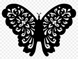 Download Border Design Black And White Butterfly 11 Free Butterfly Svg Files Free Transparent Png Clipart Images Download