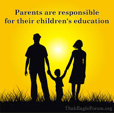 Parents Are Responsible For Their Children S Education Childrens Education Christian Education Create Awareness