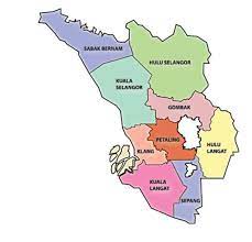 Selangor negeri idaman, maju, sejahtera dan berkebajikan via selangorku11.blogspot.com. Peta Daerah Selangor Malaysia Umpama F
