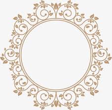 Continental Circular Border Round Frame Vector Png Transparent Clipart Image And Psd File For Free Download Flower Graphic Design Wreath Drawing Wedding Logo Design