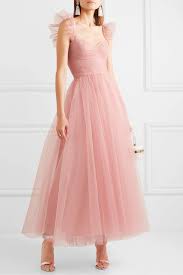 Live Your Fairy Tales In This Majestic Dress A Rose Colored Gown With A Sweetheart Bodice In 2020 Blush Pink Prom Dresses Prom Dresses Sleeveless Tulle Evening Dress