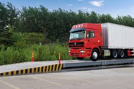 Pont bascule pesage camion