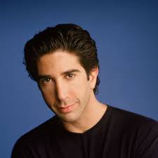 Ross Geller': Medium Length Hair Swept Back