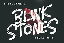 Каллиграфические и скриптовые шрифты с кириллицей. Blink Stones Fonts Brush Font Script Typeface Calligraphy Fonts