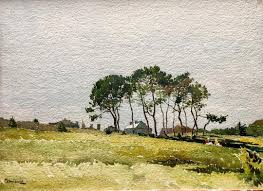 Peintres Iledere Charentes On Instagram La Citadelle De Saint Martin De Re Vers 1930 Aquarelle De Joel Thezard 1884 1957 Avec Images Peintre Aquarelle Saint Martin