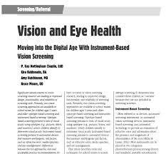 Image result for Instrument-Based Vision Screening