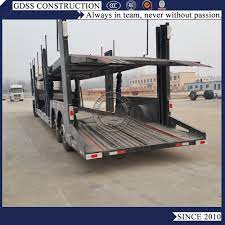 China 2 Single Wheel Axles Hydraulic Lifting System Car Carrier Semi Trailer China Car Carrier Trailer Car Carrier Semi Trailer