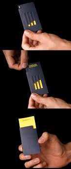 Klaetke says his business card acts as a frame, focusing the recipient's attention on whatever is seen through the window. 32 Creative And Unique Business Cards That Stand Out