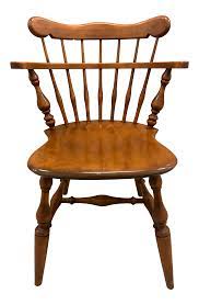 Kitchen for design » nail salon interior design ideas salon interior design ideas nail salon interior design ideas especially for salon. Vintage Mid Century Ethan Allen Heirloom Comb Back Maple Dining Chair Chairish