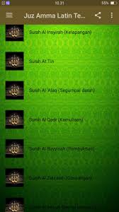 Di antara kandungan penting surat ini adalah sentuhan terhadap hati yang lalai agar meyakini adanya hari hisab dan perhitungan yang rinci. Juz Amma Latin Terjemahan Mp3 Offline For Android Apk Download