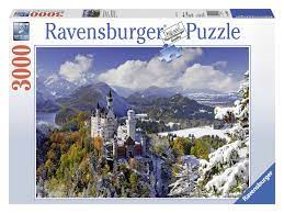 Ravensburger 3000 piece jigsaw puzzles. Ravensburger Neuschwanstein Castle In Winter Puzzle 3000 Piece Buy Online At Best Price In Uae Amazon Ae