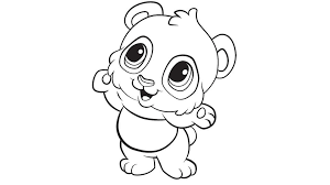 Koala and joey (all marsupial babies are called joeys). Learning Friends Panda Coloring Printable