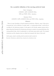 A single value of the thermal relaxation_time **f at room_temperature was measured by the progressive saturation method. Pdf On A Possible Definition Of The Moving Preferred Basis Sebastian Fortin Academia Edu