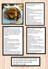 Pin Oleh Paula Prasetya Di My Recipe Manis