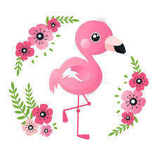 A farm that raises different kinds of horses. Tropical Pink Baby Flamingo With Flowers In The Wreath Stock Vector Illustration Of Creative Bird 143233411