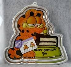 Wilton Garfield Cake Pan Baking Vintagejunque Garfield Cake Shaped Cake Pans Cake Pans