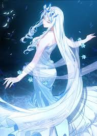 White Hair Ice Queen Anime Princess Queen Anime Anime Romance