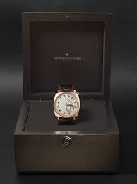 Mens puritan earth tone flower floral pattern black 2 xl 100% cotton. White Historiques American 1921 Hand Wound 40mm 18 Karat Pink Gold And Alligator Watch Ref No 82035 000r 9359 Vacheron Constantin Mr Porter