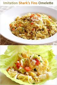 Imitation Shark S Fin And Crab Meat Omelette Recipe Easy Delicious Recipes At Rasamalay Crab Meat Recipes Imitation Crab Meat Recipes Chinese Cooking Recipes