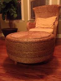 That Was A What Another Tire Saved From The Landfill Tire Ottoman Diy Ottoman Diy Furniture