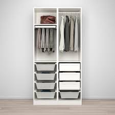 Pax Grimo Kledingkastcombinatie Wit Wit Ikea Ikea Pax Lades Ikea