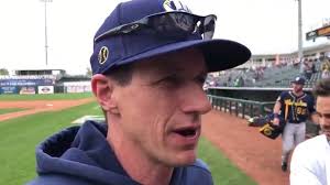 Manager Craig Counsell has praise for Brandon Woodruff, Mark Mathias, Ronny  Rodríguez and Phil Bickford after a win over the Royals