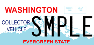 Wa State Licensing Dol Official Site Collector Vehicle License Plates