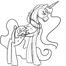 In case you don\'t find what you are. Nightmare Moon Coloring Pages Coloring Home
