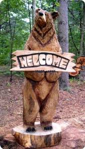 Chainsaw Wood Carved Bears Chainsaw Carving Artists Bear Carving Chainsaw Carving Chainsaw Wood Carving