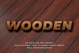 Free vintage logo mockup on wood. Wooden 3d Text Effect Mockup Graphic By Syifa5610 Creative Fabrica