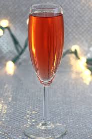 Poinsettia Drink A Champagne Cocktail Recipe