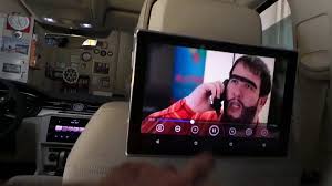 Volkswagen Passat Koltuk Kafalik Monitor 12 Inc Android Newfron Nf 118 Uygulamasi 3 Youtube