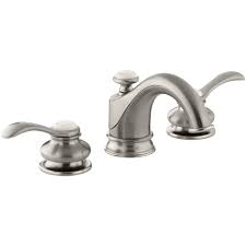 You can choose styles that blend in or ones that make a statement. Kohler K 12265 4 Bn Fairfax Widespread Bathroom Build Com